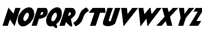 JMHROCAMBOLE-ExtraboldItalic Font UPPERCASE