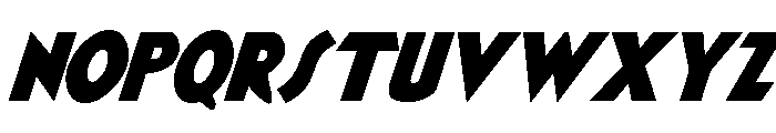 JMHROCAMBOLE-ExtraboldItalic Font LOWERCASE