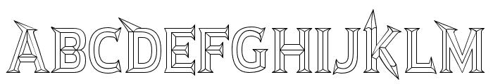 JMHRastanBold-Regular Font UPPERCASE