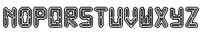 JMHRobotus-Regular Font UPPERCASE