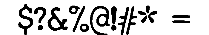 JMHTypewriterdry-Regular Font OTHER CHARS
