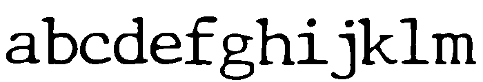 JMHTypewriterdry-Thin FONT