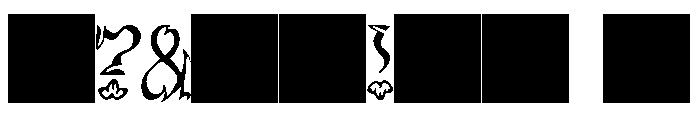JMHVortice-Regular Font OTHER CHARS