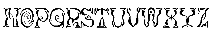 JMHVortice-Regular Font LOWERCASE