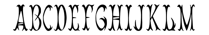JMHZarracena-Regular Font UPPERCASE