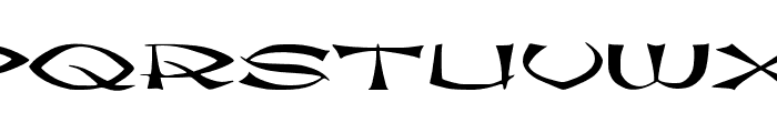 JMHkungfu-Regular Font LOWERCASE
