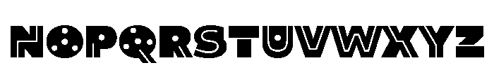Joc Display Font UPPERCASE