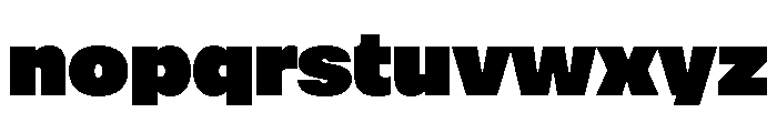 Joc Heavy Font LOWERCASE
