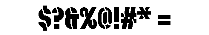 Joschmi Bold Font OTHER CHARS