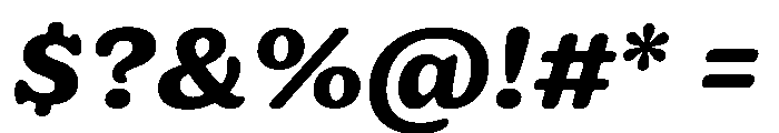 Jovie Bold Italic Font OTHER CHARS
