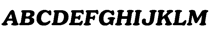 Jovie Bold Italic Font UPPERCASE