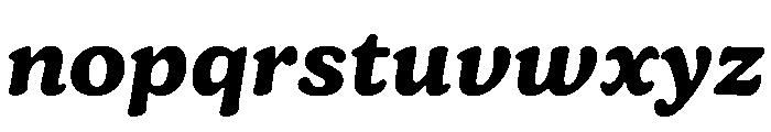 Jovie Bold Italic Font LOWERCASE