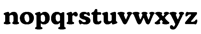 Jovie Bold Font LOWERCASE