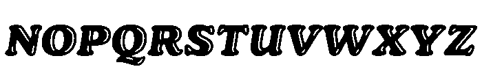 Jovie Glow Black Italic Font UPPERCASE
