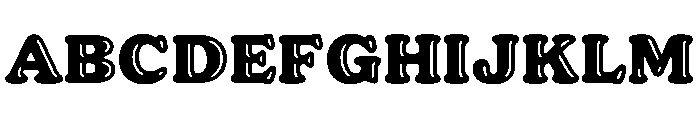 Jovie Glow Black Font UPPERCASE