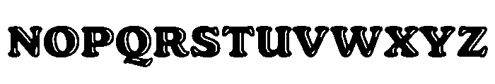 Jovie Glow Black Font UPPERCASE