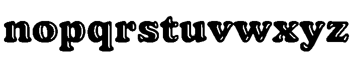 Jovie Glow Black Font LOWERCASE