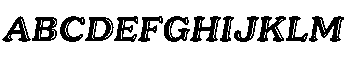 Jovie Glow Bold Italic Font UPPERCASE