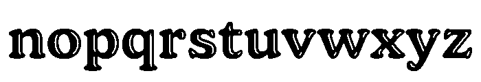 Jovie Glow Bold Font LOWERCASE