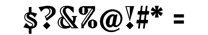 Jovie Glow Extra Bold Font OTHER CHARS