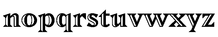 Jovie Glow Extra Bold Font LOWERCASE