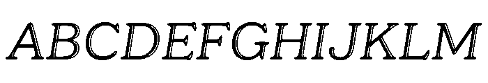 Jovie Glow Italic Font UPPERCASE