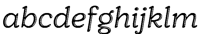 Jovie Glow Italic FONT