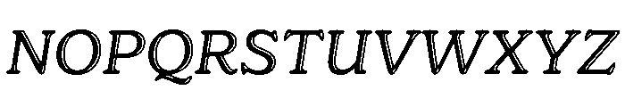 Jovie Glow Medium Italic Font UPPERCASE