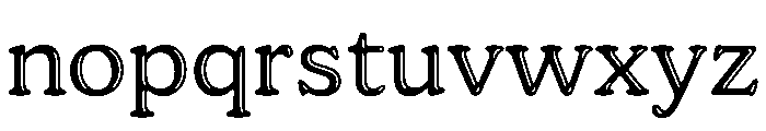 Jovie Glow Medium Font LOWERCASE