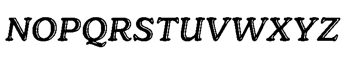 Jovie Glow SemiBold Italic Font UPPERCASE
