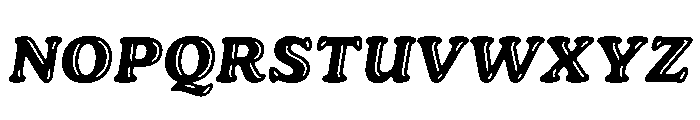 Jovie Glow XBold Italic Font UPPERCASE