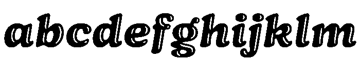 Jovie Glow XBold Italic FONT