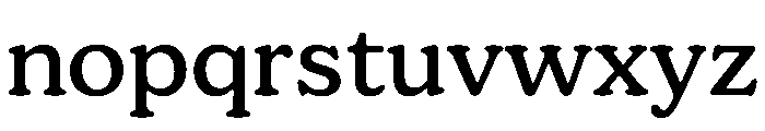 Jovie Medium Font LOWERCASE