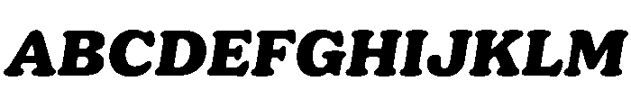 Jovie XBold Italic Font UPPERCASE