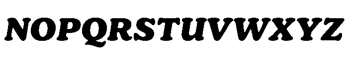 Jovie XBold Italic Font UPPERCASE