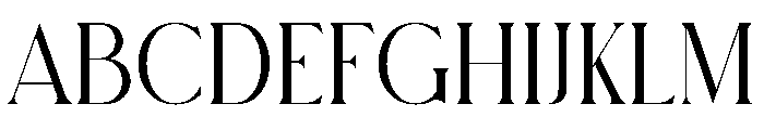 JORDA Font UPPERCASE