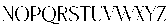 JORDA Font UPPERCASE