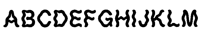 Joana Regular Font UPPERCASE