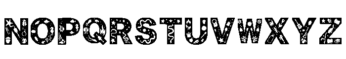 Joann Regular Font UPPERCASE