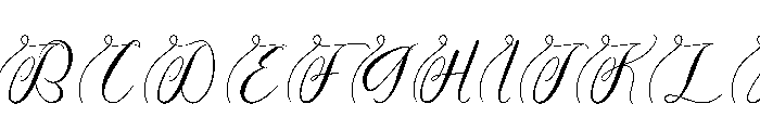 Joanna Fanny Font UPPERCASE