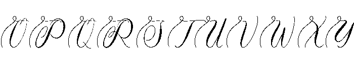 Joanna Fanny Font UPPERCASE