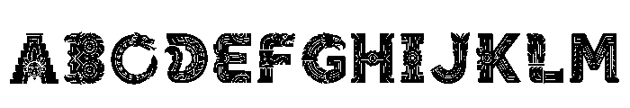 Jocasta Regular Font UPPERCASE