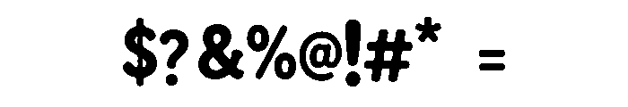 Jocobow Font OTHER CHARS