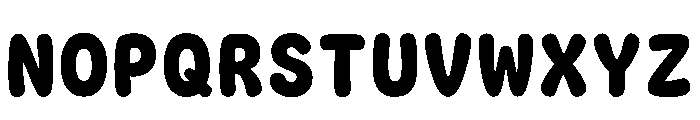 Jodie Regular Font UPPERCASE