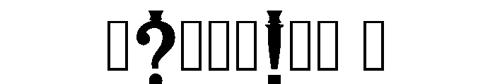 Jody Regular Font OTHER CHARS