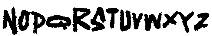 Joe Dirt Font UPPERCASE