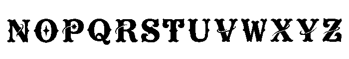 Joeyy Regular Font UPPERCASE