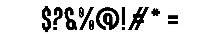 Jogacis Font OTHER CHARS