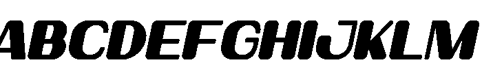 Jogojiwo Italic Font UPPERCASE