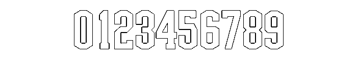 Johanssonfamily RegularOutlineSlab Font OTHER CHARS